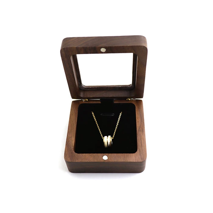 Walnut Necklace Box